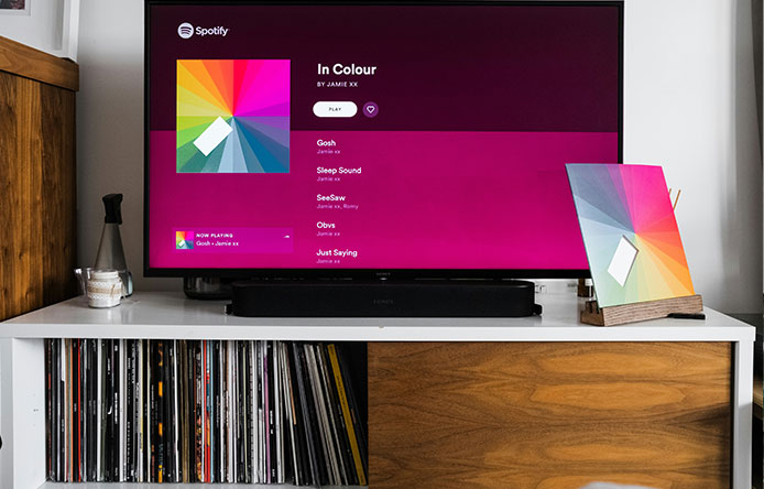 CineView 75″ Ultra-Thin LED TV